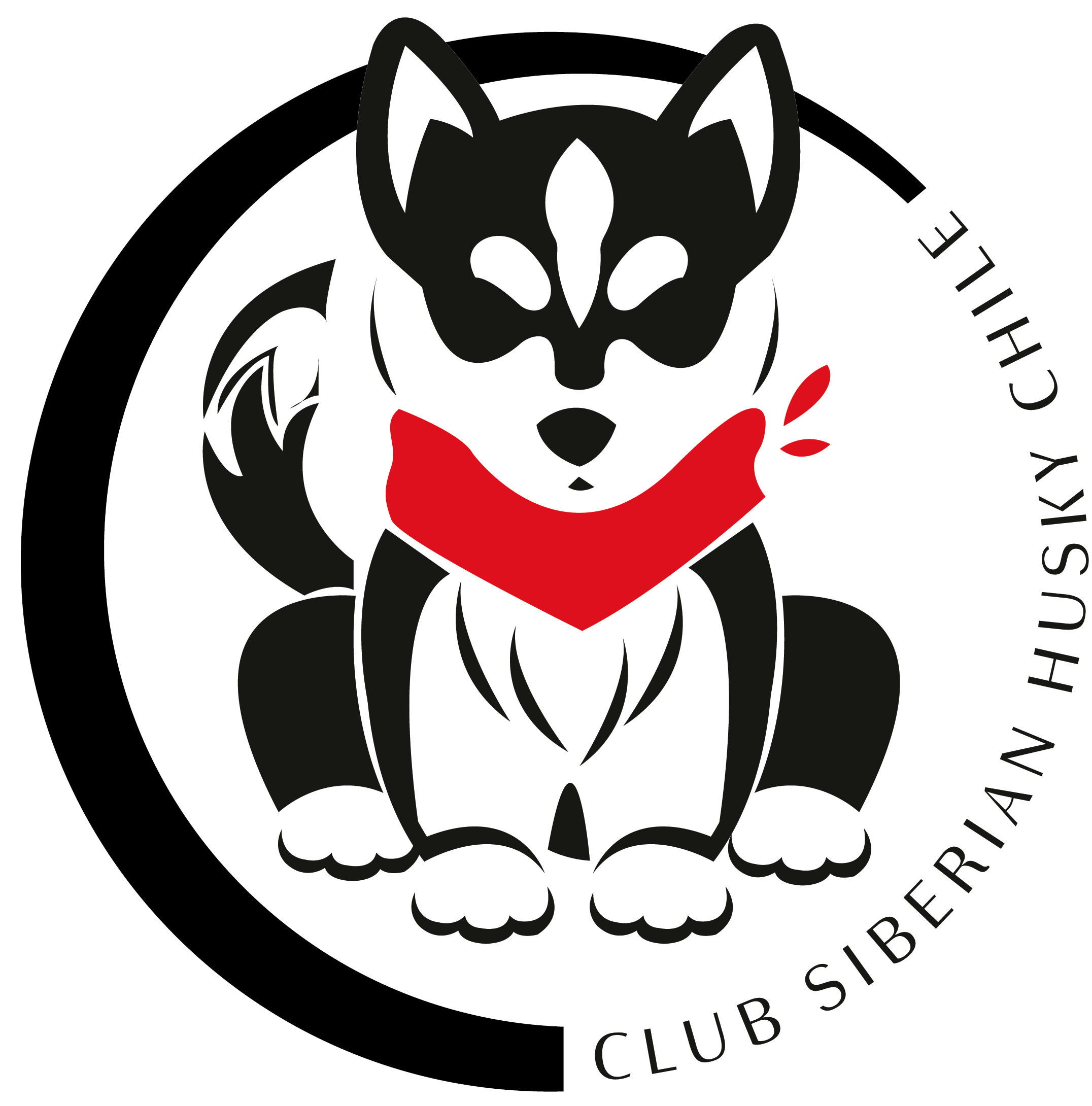 Club Siberian Husky Chile Logo